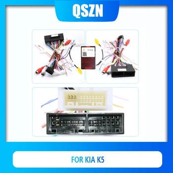 QSZN Auto Raadio Canbus Kasti Dekooder HY-SS-04 Eest KIA K5 võimendi 16 PIN Juhtmestik Juhe Android autoraadio