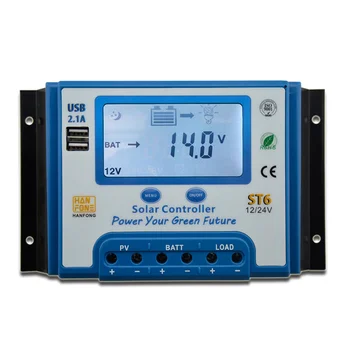 30A 12V 24V MPPT Kontroller PWM Off-grid Solar Power Generation Systems Töötleja Päikese Töötleja Automaatne