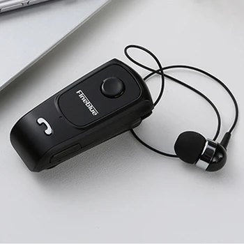FineBlue F920 Lavalier Bluetooth-Peakomplekti Kõned Vibreeriv Number Sissetõmmatav Kaabel Kõned Muusika Kuulamine Extra Long Ooterežiimis