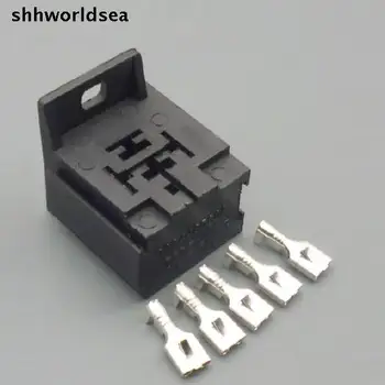 yierxjwshx1 Komplekt 5 Pin 5 Kuidas Auto Relee Pesa 6.3 autoelektroonika Plastikust Juhtmeline Pistik 3334485008