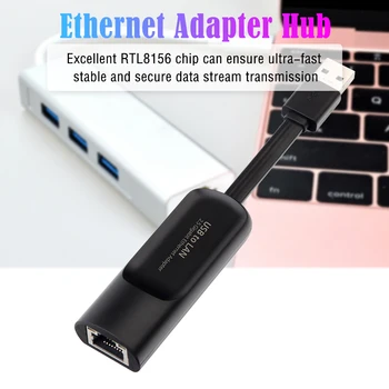 USB 3.0 Ethernet RJ45, et 2,5 G Juhtmega või Adapter, Tüüp-C Converter Lan Võrgu-Hub Windows 7/8/10 MAC Juhi Vaba Wholesales