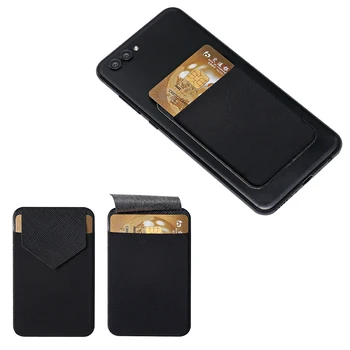 Mood Elastne mobiiltelefon, Rahakott Kaardi Omanikule Krediiti ID-Kaardi Omanik Isekleepuv Kleebis Tasku Juhul Nahast mobiiltelefoni Tasku