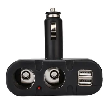 Kokkuklapitavad Dual USB-Pordid Sigaretid Kergem Outlet Kiire Laadimine Auto Laadija Adapter Auto autolaadija nutitelefon/Tahvelarvuti