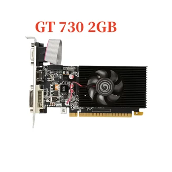GALAXY GeForce GT 730 Shadow 2G V2 Graafika Kaardi GT 730 GDDR3 NVIDIA 28NM 2GB Mängude 64Bit videokaart placa de video