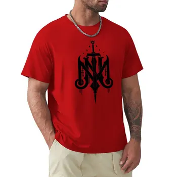 Vägev Nein Logo T-Särk suvel tops mees riided raskekaalu t-särgid meestele