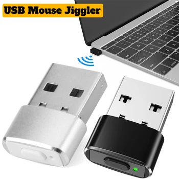 USB Hiir Jiggler Märkamatut Arvuti Hiirt Liigutada Eraldi Režiim/OFF Nupud Toetab Multi-track Simuleerida Hiirt Liigutada