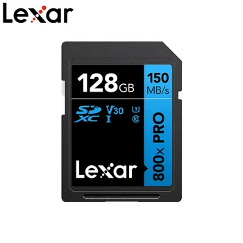 Lexar SD-Kaardi 800X Pro 256GB 128GB 64GB 32GB Mälukaart Klass 10 3D 4K v30 eluviis kodukinosüsteemid Video kiire Läbilaskevõime UHS-I 150MB/s Kaamera
