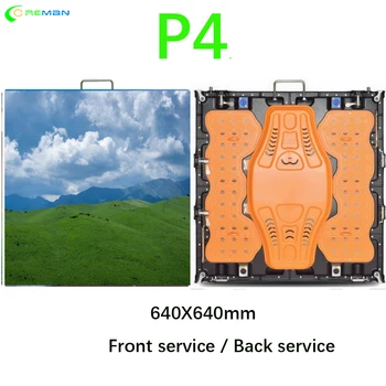 reklaam led ekraan P4 512*512mm 640X640mm siseruumides väljas veekindel led-paneel ekraani
