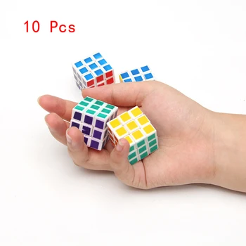 10 Tk Laste Dekompressiooni Puzzle Pöörleva Väikeste Mänguasjade 3D Kahe -, Kolme-Ja Nelja Sammu Sõrme Cube Lapsed Harivad Mänguasjad