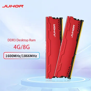 JUHOR DDR3 8GB1600MHz 1866MHz PC3 1,5 V UDIMM Unbuffered Non ECC PC-Arvuti Desktop Mälu Moodul Ram Upgrade