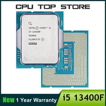 UUTE Intel Core i5 13400F 2.5 GHz, 10-core 16-lõng CPU protsessor L3 = 20M 65W LGA 1700 Nr Fänn