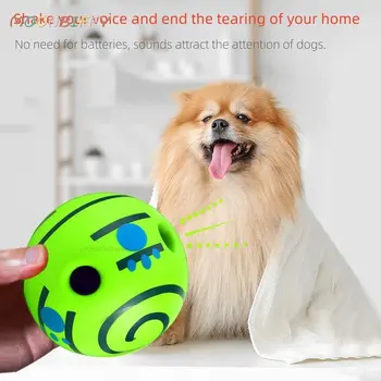 Lemmiklooma mänguasi koer ise-tervendav mänguasi koera mänguasi itsitamise heli palli närimine pet palli veerema purihambad leevendada igavus