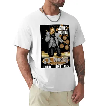 James Brown Plakat D-8 Plakati, T-Särk vintage t-särk T-särk poiss, must t-särgid t-särgid meestele puuvill