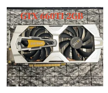 ZOTAC GTX 660 Ti 2GB graafikakaarti GeForce GPU 192Bit GDDR5 videokaart NVIDIA Kaart Hdmi-Dvi-DP Kasutatud