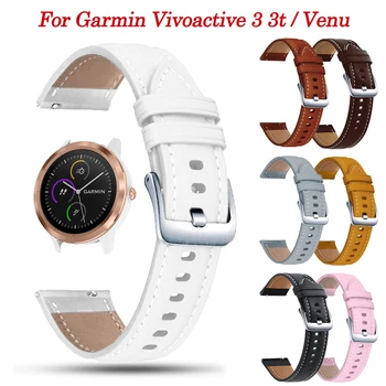 Vivoactive 3 3t Nahast Rihmad Garmin Venu 2 Pluss/645 245 158 55 Smart Watch 20mm Käevõrud Eest Garmin Venu Sq 2 Randme Ansamblid