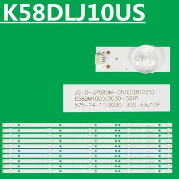 10tk/Kit LED EDISSON CELED58419B7 E58DM1200 TD SÜSTEEMIDE K58DLJ10US TVLED584K01 D58-M30 JS-D-JP58DM-051EC (81225) E58DM1000