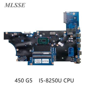 Renoveeritud HP ProBook 450 G5 Sülearvuti Emaplaadi Koos SR3LA i5-8250u L00828-601 L00828-001 DA0X8CMB6E0 DDR4 MB