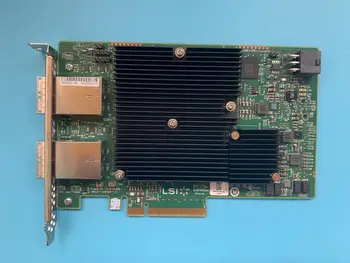 LSI 9300-16E Quad Port Välise 3008 PCIe SAS3 12GBs JBOD SEE Režiim vastutav Töötleja