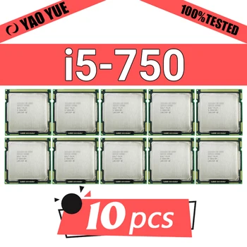 Kasutada 10tk i5 750 Processor 2.66 GHz 8MB Cache, LGA-1156 Desktop I5-750 PROTSESSOR