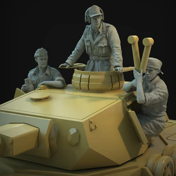 1/35 Vaik Mudel joonis GK Sõdur DAK TORN SET WWII Sõjaväe teema Kokku panemata ja värvimata komplekt