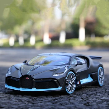 1:24 Bugatti DIVO Sulamist sportauto Mudel Diecasts Metallist Mänguasi Sõidukite Auto Mudeli Simulatsiooni Heli, Valguse Kogumise Laste Kingitused