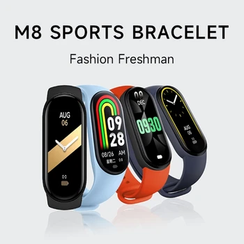 M8 Smartband Vaata Südame Löögisageduse, vererõhu ja Hapniku Tracker Smartwatch IP67 Fitness Sport Käevõru Mi Bänd