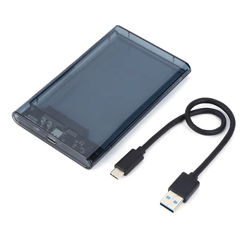 2.5 tollise Kõvaketta Ruum SATA Et USB3.1 8TB Väline kõvaketas, USB3.0-Liiki-C-Korpuses Kõvaketta Box Sülearvuti
