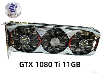 ÜMP GTX 1080 8GB GTX 1080 Ti 11GB GPU graafikakaarti GeForce GTX 1080 Ti Video Kaart NVIDIA Arvuti Mängu Mängimine Lauaarvuti DVI