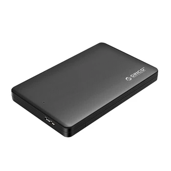 SATA ja USB 3.0 kõvaketas Ruum Plug and Play 5Gbps Mobile HDD Box Tarvikud Madal voolutarve 2,5 tolline 9.5 mm HDD Box