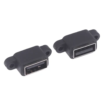 5tk Veekindel USB 2.0 Laadimine Andmete Saba Pistik-4 Pin USB Liides Port USB2.0 Pistik Pistik Pistik PCB Pesa Dock