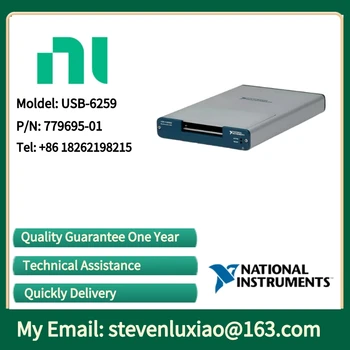 NI USB-6259 779695-01 779695-04 779628-01 pakub analoog I/O, digital I/O, kaks 32-bitise loenduri/nullimine ja digitaalse vallandab