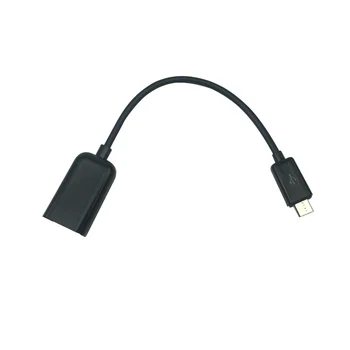 Vaarika Pi Null Micro-USB-USB OTG Kaabel Vaarika Pi Null RPI Null Must Valge Kaabel Olemas