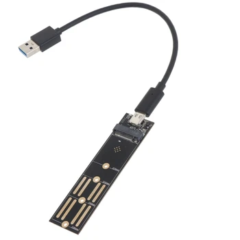 Dual-Protokolli M2 (Solid-State Drive NVMe Sata/NGFF M2 SSD, et USB3.1 Adapter 10G Välise Kõvaketta M/B+M Key - M2 SSD