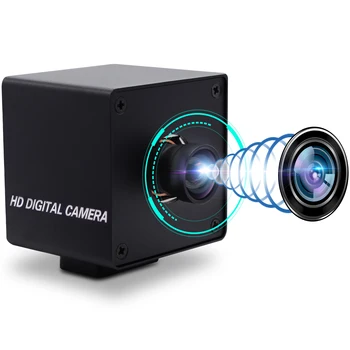 ELP USB WebCamera Veebikaamera jaoks Oja 4K koos IMX415 Sensor objektiiv Ei moonuta Ultra HD Autofookus Kaamera USB-PC-Arvuti