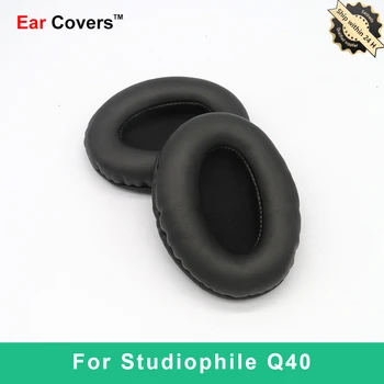 Kõrva Padjad M-Audio Studiophile Q40 Kõrvaklappide Kõrvapadjakesed Asendamine Peakomplekt Kõrva Pad PU Nahk Sponge Vaht