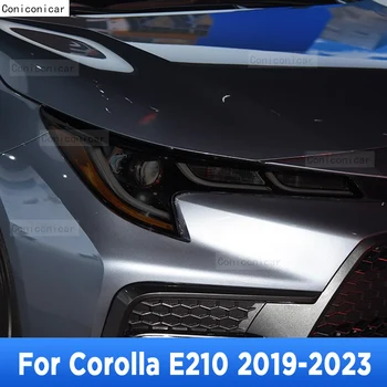 Näiteks Corolla E210 2019-2023 Auto Välisilme Esitulede Anti-scratch Ees Lamp Tint TPÜ kaitsekile Remont, Lisaseadmed Kleebis