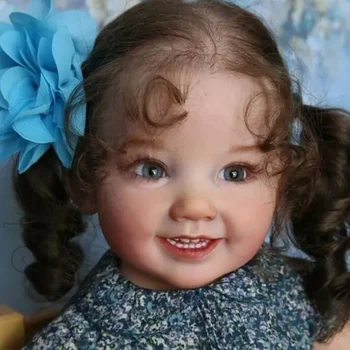 28inch Uuestisündinud Nukk Kit Cammi Baby Väikelapse Naeratus Nägu Nukk Osad Soft Touch Värske Värvi Keha