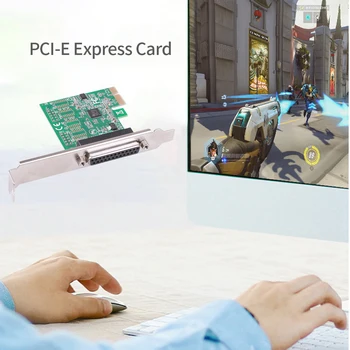 KBD Kõrge Kvaliteedi paralleelpordi mitu kiibid PCI-E Express Kaardi Adapter Converter