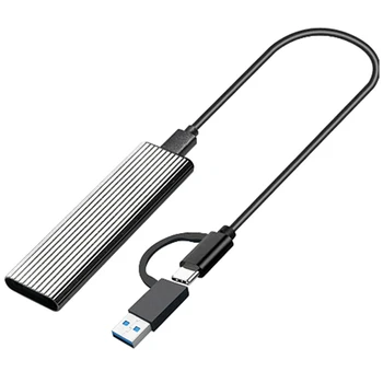UUS-2 In 1 Dual Protokolli C-Tüüpi USB-3.1 Adapter SATA SSD HDD M. 2 NGFF SSD Ruum M2 kõvaketas