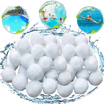 UUS 200g/500g/700g kiudaineid palli vee puhastamine filtreerimise meedia basseini puhastamine Keskkonnakaitse bassein filtreerimine
