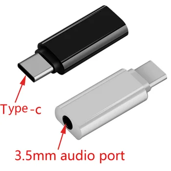 1-50tk c-Tüüpi peakomplekti adapter type-c-audio adapter kaabel: 3,5 MM adapter Huawei Xiaomi mobiilne telefon
