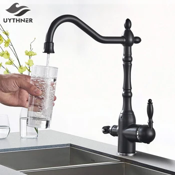 Köök, Vesi Filter Kraani Köök segistid topelttila Filter kraani Segisti On 360 Kraadi Rotatsiooni Vee Puhastamise Funktsioon, Kraanid