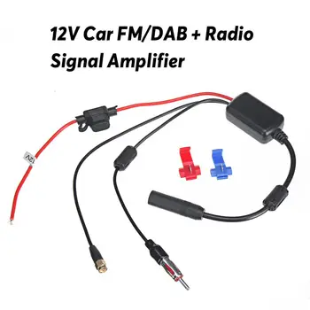 Universaalne DAB+ FM Auto Antenn Antenni Splitter Cable Digitaalne Raadio Signaali Võimendi Antenni Signaali Korduva 88-108MHz