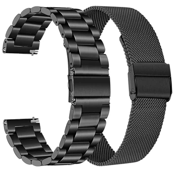 Roostevaba Teras Rihma L15 L13 L16 ZL02 Smart Watch Band Metal Quick Release Käevõru Vööd AGPTEK LW11 Correa Käepael