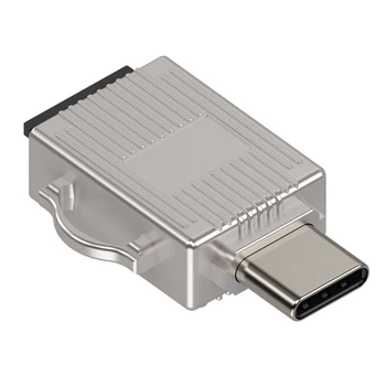 Tüüp-C Mobiil-Kaardi Lugeja USB3.0 High Speed Loe TF-Mälukaart OTG-Kaardi Lugeja-Adapter Kaasaskantav-Kaardi Lugeja